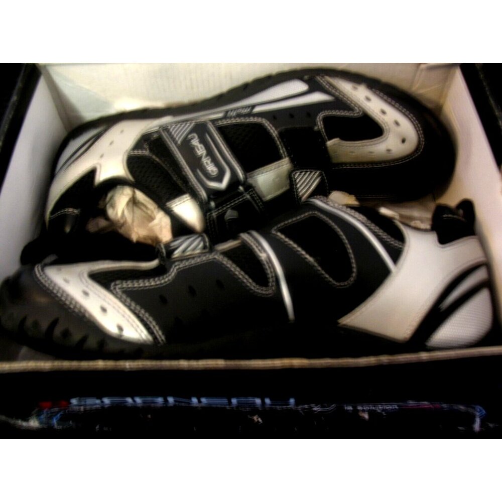 Garneau Multi RX Cycling Shoes Women's Black Hook & Loop - US 8, EUR 42